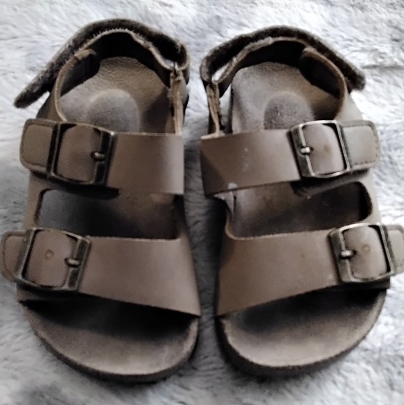 Wonder Nation Toddler Boy Or Girl Two Buckle Sandal Size 8.5 - Picture 2 of 7